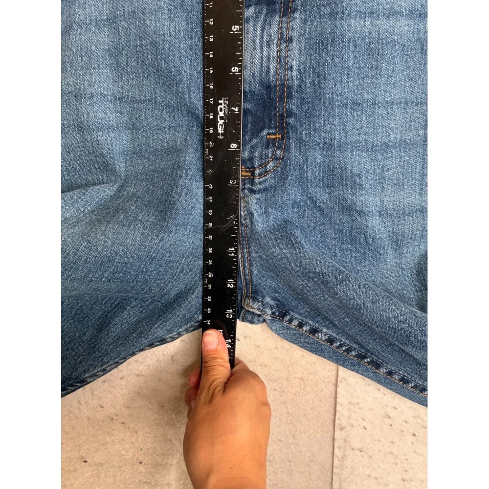 Wrangler Premium Quality Mens Straight Leg Jeans Blue 42x30 1097FXWXD